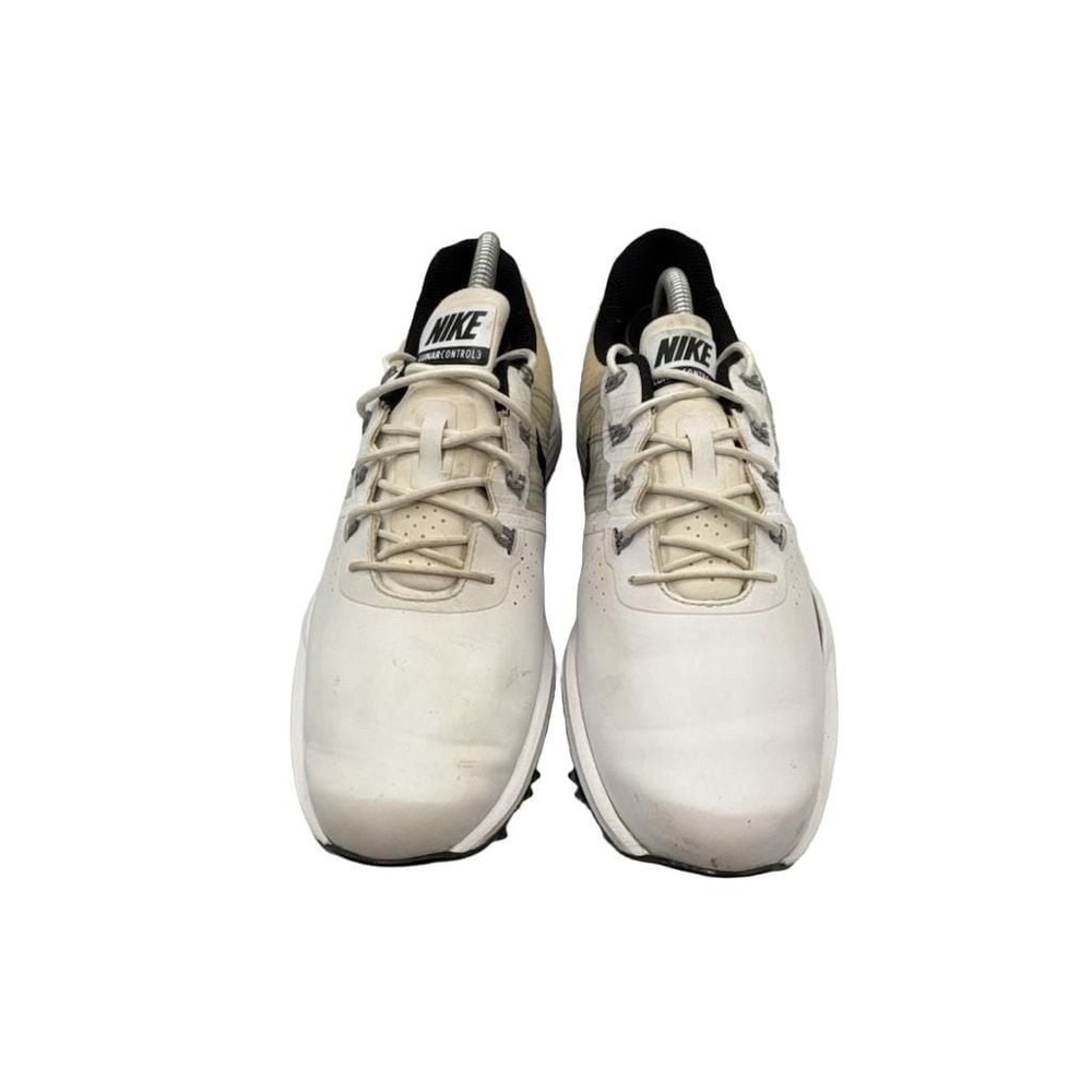 Nike Lunar Control 3 White Black Golf Shoes - Picture 2 of 7